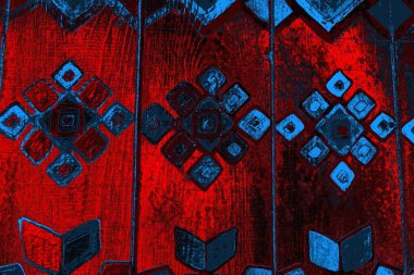 soyut mavi ve kırmızı doku, grunge arkaplan, boşluk duvar kağıdını kopyala