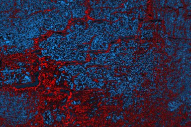 soyut mavi ve kırmızı doku, grunge arkaplan, boşluk duvar kağıdını kopyala