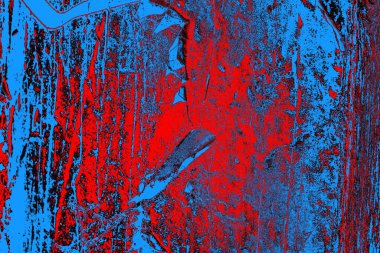 soyut mavi ve kırmızı doku, grunge arkaplan, boşluk duvar kağıdını kopyala