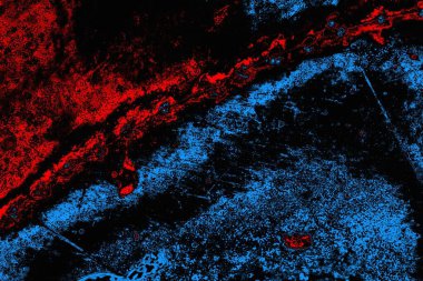 soyut mavi ve kırmızı doku, grunge arkaplan, boşluk duvar kağıdını kopyala