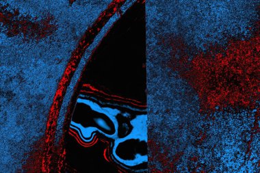 soyut mavi ve kırmızı doku, grunge arkaplan, boşluk duvar kağıdını kopyala