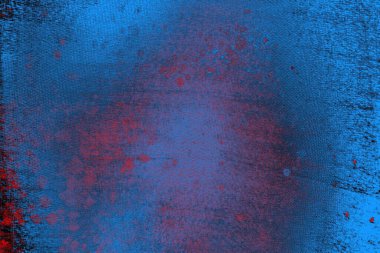 soyut mavi ve kırmızı doku, grunge arkaplan, boşluk duvar kağıdını kopyala
