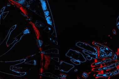 soyut mavi ve kırmızı doku, grunge arkaplan, boşluk duvar kağıdını kopyala