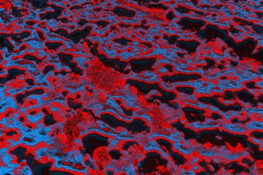 soyut mavi ve kırmızı doku, grunge arkaplan, boşluk duvar kağıdını kopyala