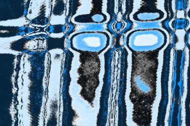 soyut mavi arkaplan, uzay duvar kağıdını kopyala