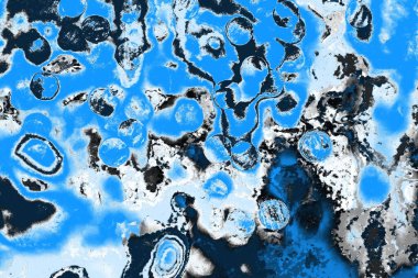 soyut mavi arkaplan, uzay duvar kağıdını kopyala