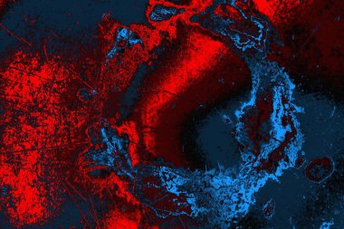 soyut mavi ve kırmızı doku, grunge arkaplan, boşluk duvar kağıdını kopyala