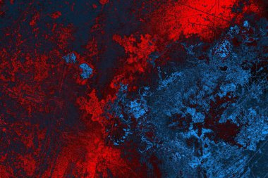 soyut mavi ve kırmızı doku, grunge arkaplan, boşluk duvar kağıdını kopyala
