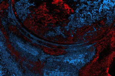 soyut mavi ve kırmızı doku, grunge arkaplan, boşluk duvar kağıdını kopyala