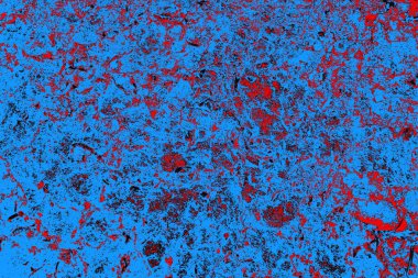 soyut mavi ve kırmızı doku, grunge arkaplan, boşluk duvar kağıdını kopyala