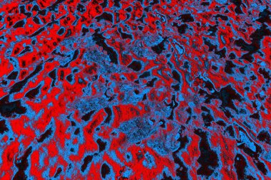 soyut mavi ve kırmızı doku, grunge arkaplan, boşluk duvar kağıdını kopyala