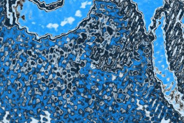 soyut mavi arkaplan, uzay duvar kağıdını kopyala