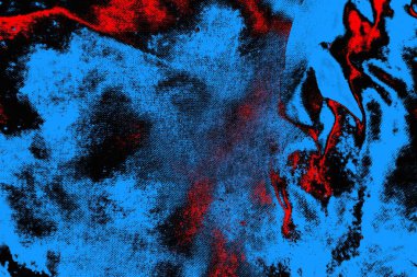 soyut mavi ve kırmızı doku, grunge arkaplan, boşluk duvar kağıdını kopyala