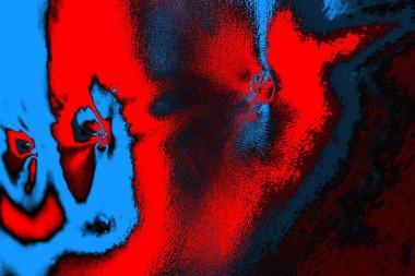 soyut mavi ve kırmızı doku, grunge arkaplan, boşluk duvar kağıdını kopyala