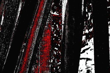 Soyut grunge arkaplanı. Monokrom dokusu. Siyah ve kırmızı desenli arka plan