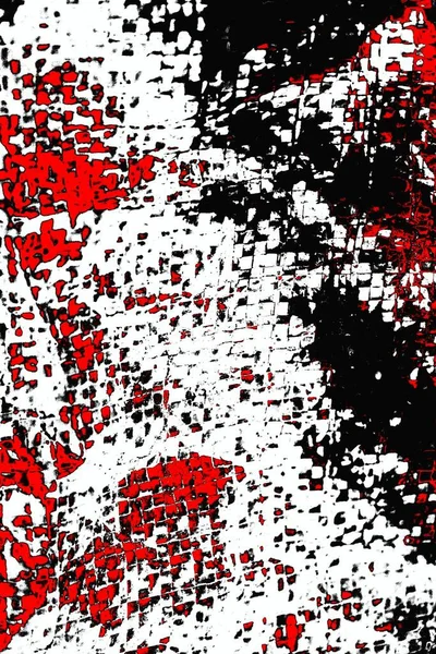 Soyut grunge arkaplanı. Monokrom dokusu. Siyah ve kırmızı desenli arka plan
