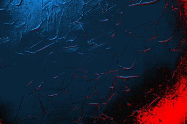 soyut mavi ve kırmızı doku, grunge arkaplan, boşluk duvar kağıdını kopyala