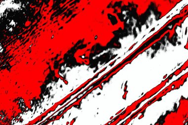 Soyut grunge arkaplanı. Monokrom dokusu. Siyah ve kırmızı desenli arka plan