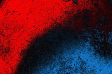 soyut mavi ve kırmızı doku, grunge arkaplan, boşluk duvar kağıdını kopyala