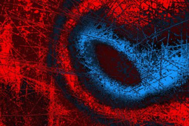 soyut mavi ve kırmızı doku, grunge arkaplan, boşluk duvar kağıdını kopyala