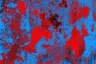 soyut mavi ve kırmızı doku, grunge arkaplan, boşluk duvar kağıdını kopyala