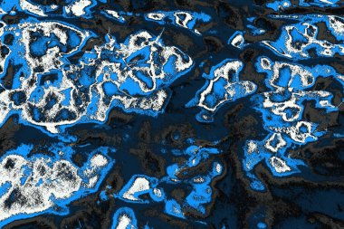 soyut mavi arkaplan, uzay duvar kağıdını kopyala