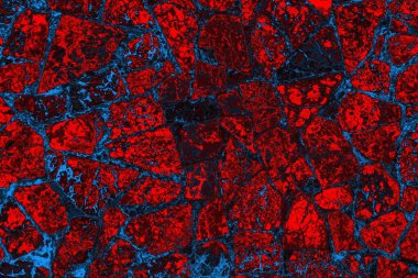 soyut mavi ve kırmızı doku, grunge arkaplan, boşluk duvar kağıdını kopyala