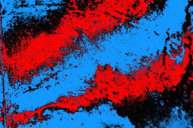 soyut mavi ve kırmızı doku, grunge arkaplan, boşluk duvar kağıdını kopyala