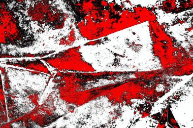 Soyut grunge arkaplanı. Monokrom dokusu. Siyah ve kırmızı desenli arka plan