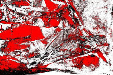 Soyut grunge arkaplanı. Monokrom dokusu. Siyah ve kırmızı desenli arka plan