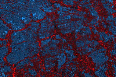 soyut mavi ve kırmızı doku, grunge arkaplan, boşluk duvar kağıdını kopyala