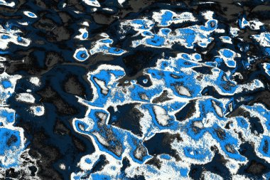 soyut mavi arkaplan, uzay duvar kağıdını kopyala