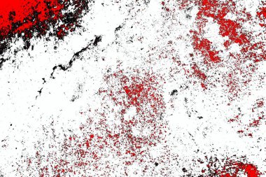 Soyut grunge arkaplanı. Monokrom dokusu. Siyah ve kırmızı desenli arka plan