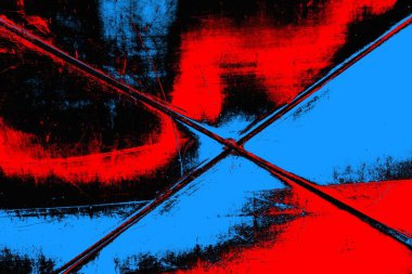 soyut mavi ve kırmızı doku, grunge arkaplan, boşluk duvar kağıdını kopyala