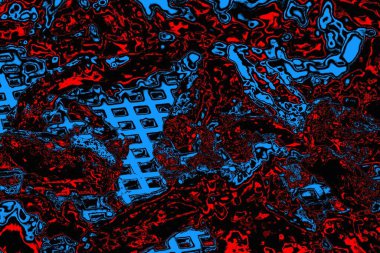 soyut mavi ve kırmızı doku, grunge arkaplan, boşluk duvar kağıdını kopyala