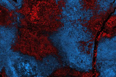 soyut mavi ve kırmızı doku, grunge arkaplan, boşluk duvar kağıdını kopyala