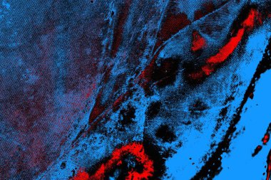 soyut mavi ve kırmızı doku, grunge arkaplan, boşluk duvar kağıdını kopyala