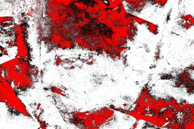 Soyut grunge arkaplanı. Monokrom dokusu. Siyah ve kırmızı desenli arka plan