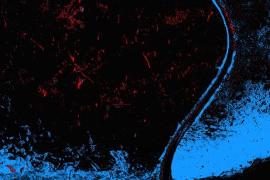 soyut mavi ve kırmızı doku, grunge arkaplan, boşluk duvar kağıdını kopyala