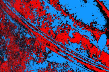 soyut mavi ve kırmızı doku, grunge arkaplan, boşluk duvar kağıdını kopyala