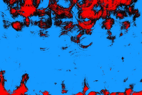 Abstrakte Blaue Und Rote Textur Grunge Hintergrund Kopierraum Tapete — Stockfoto