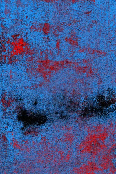 Abstracte Blauwe Rode Textuur Grunge Achtergrond Kopieer Ruimte Wallpaper — Stockfoto