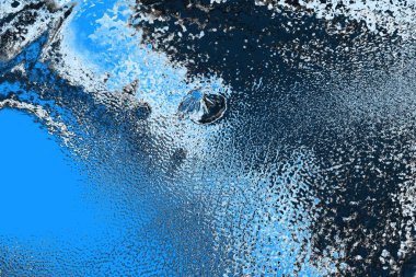 soyut mavi arkaplan, uzay duvar kağıdını kopyala