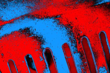 soyut mavi ve kırmızı doku, grunge arkaplan, boşluk duvar kağıdını kopyala