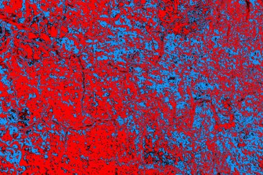 soyut mavi ve kırmızı doku, grunge arkaplan, boşluk duvar kağıdını kopyala