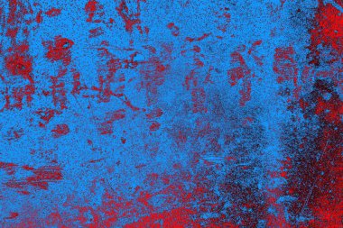 soyut mavi ve kırmızı doku, grunge arkaplan, boşluk duvar kağıdını kopyala