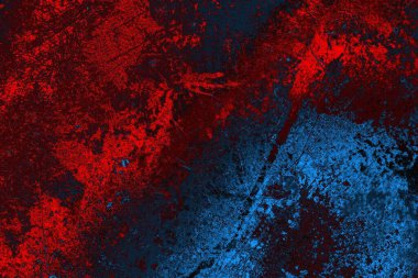 soyut mavi ve kırmızı doku, grunge arkaplan, boşluk duvar kağıdını kopyala