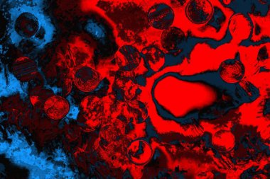 soyut mavi ve kırmızı doku, grunge arkaplan, boşluk duvar kağıdını kopyala