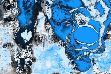 soyut mavi arkaplan, uzay duvar kağıdını kopyala