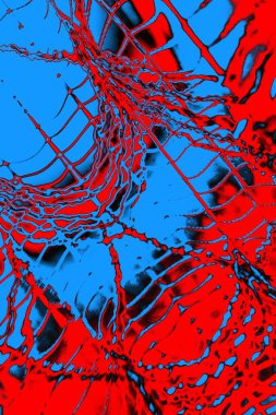 soyut mavi ve kırmızı doku, grunge arkaplan, boşluk duvar kağıdını kopyala